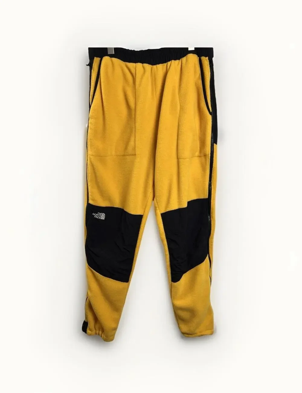 Y2K NORTH FACE Denali Fleece Pants USA Made Men’s X-Large Full Zip Side Jogger